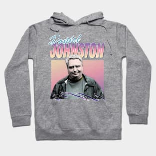 Daniel Johnston 90s Style Aesthetic Tribute Design Hoodie